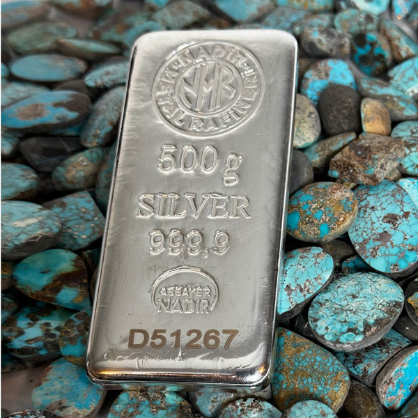 شمش 500 گرمی ندیر 999.9